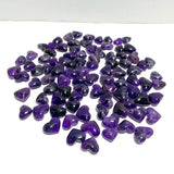 93 Pieces Amethyst Heart Shape