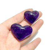 93 Pieces Amethyst Heart Shape
