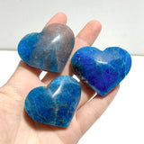 65 Pieces Blue Apatite Heart - Wholesale Crystals