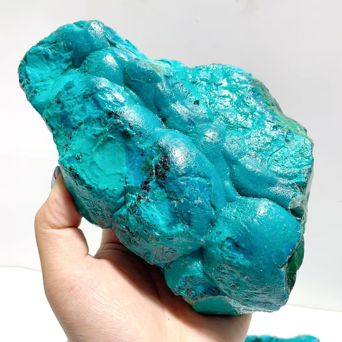 7 Pieces Beautiful Chrysocolla Mixed Malachite Specimen
