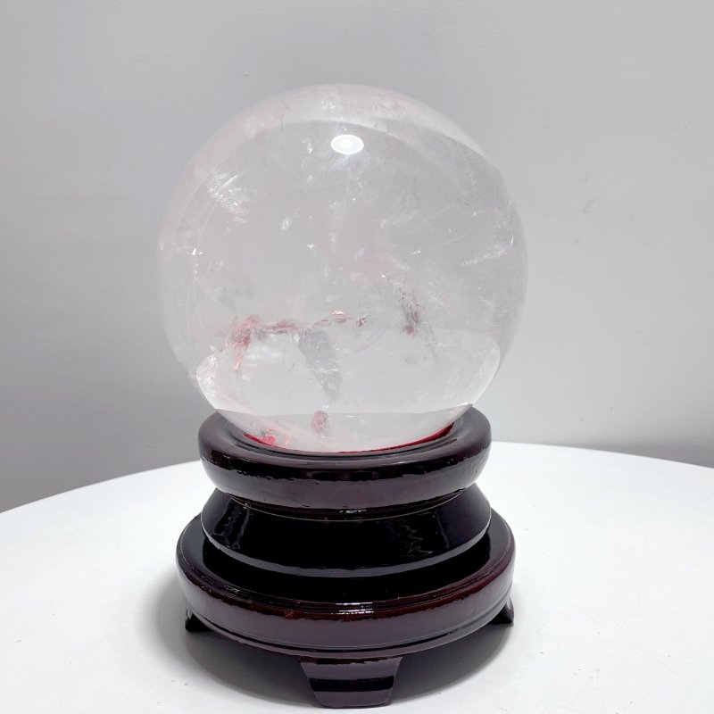 6.8in Large Clear Quartz Sphere - Wholesale Crystals