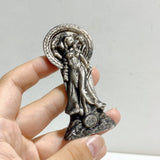 Silver Sheen Obsidian Hecate Carving Wholesale