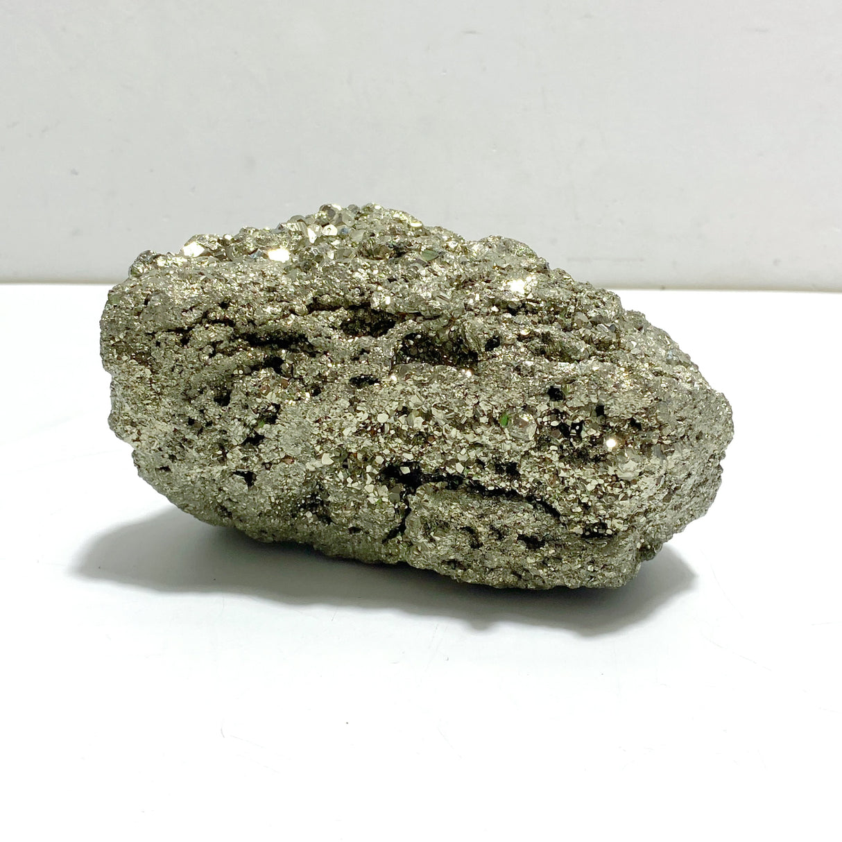 Large Beautiful Shining Raw Pyrite Specimen