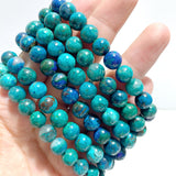 13 Pieces 8mm Chrysocolla Bracelets