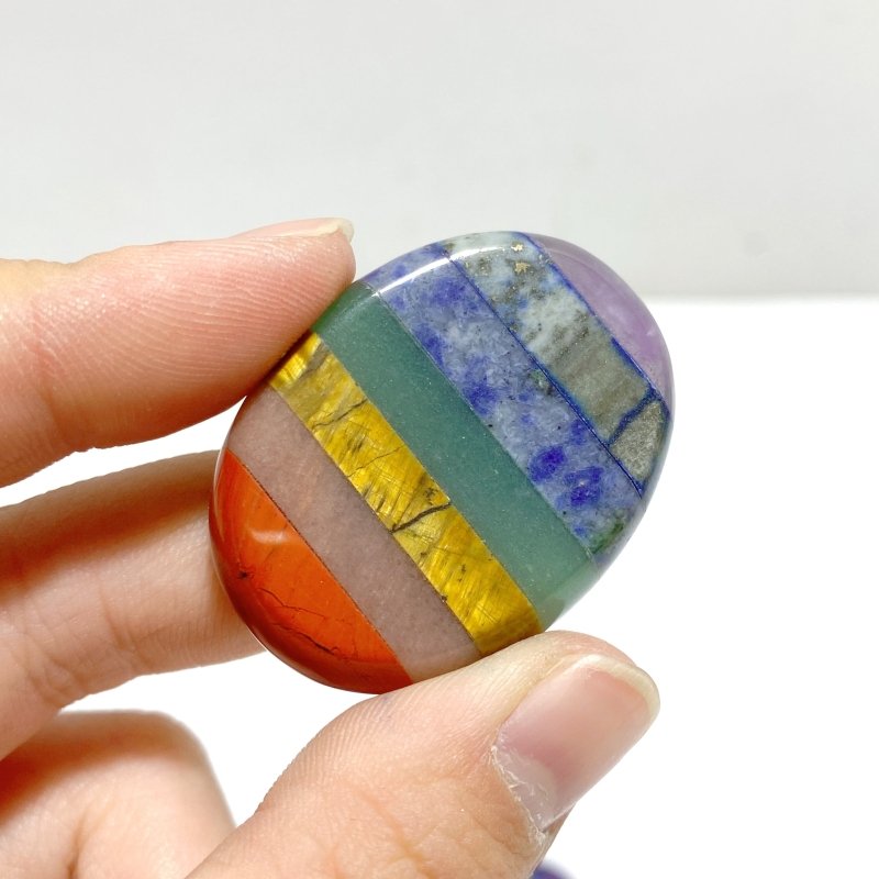 7 Chakra Palm Stone Wholesale - Wholesale Crystals