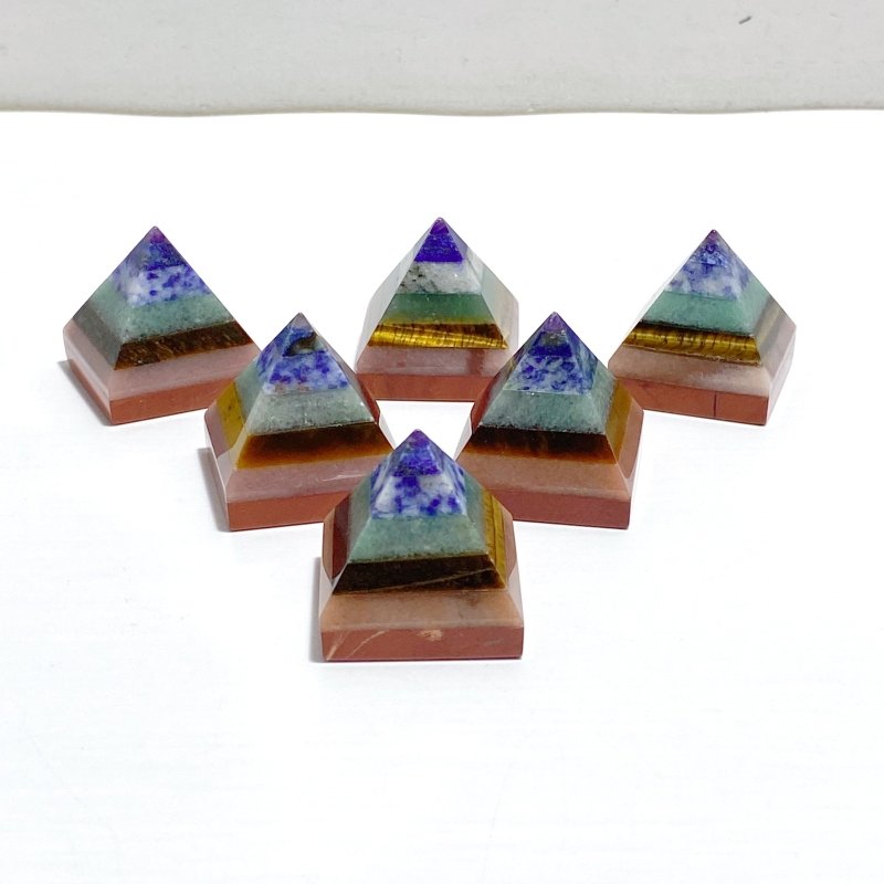 7 Chakra Pyramid Wholesale - Wholesale Crystals