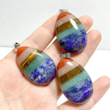 7 Chakra Waterdrop Pendants Wholesale - Wholesale Crystals