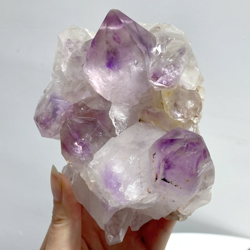 7 Pieces Amethyst Cluster Specimen - Wholesale Crystals