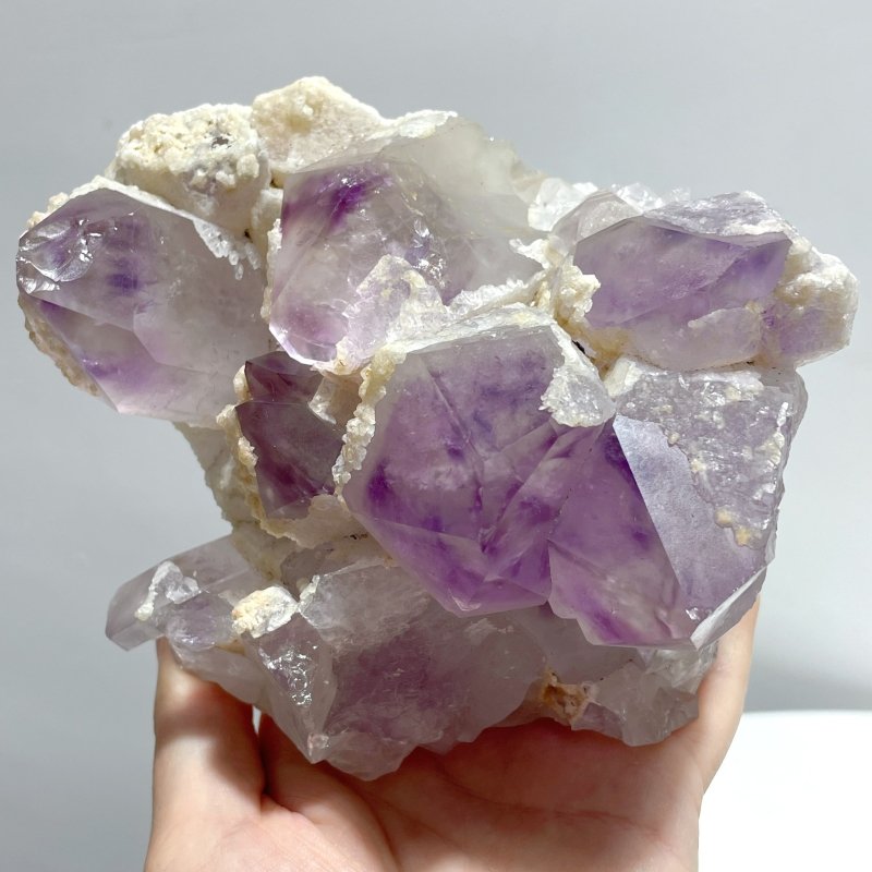 7 Pieces Amethyst Cluster Specimen - Wholesale Crystals