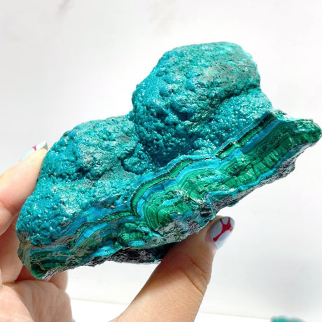 7 Pieces Beautiful Chrysocolla Mixed Malachite Specimen - Wholesale Crystals