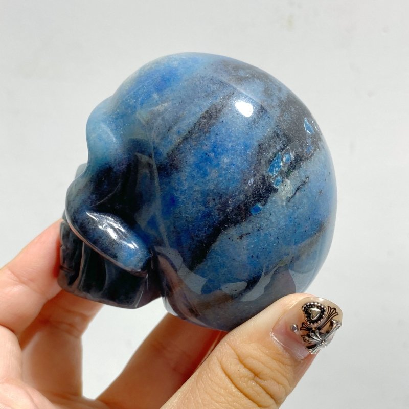 7 Pieces Beautiful Trolleite Skull Carving -Wholesale Crystals