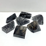 7 Pieces Black Tourmaline Free Form - Wholesale Crystals