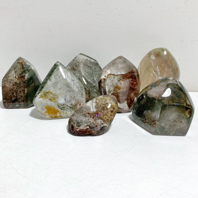 7 Pieces Garden Quartz Free Form 12 - Wholesale Crystals