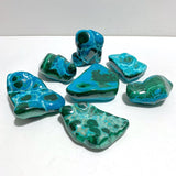 7 Pieces High Quality Beautiful Polished Chrysocolla Mixed Malachite Home Decor 2 - Wholesale Crystals