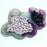 7 Pieces Large Colorful Fluorite Bowl Home Decor Carving - Wholesale Crystals