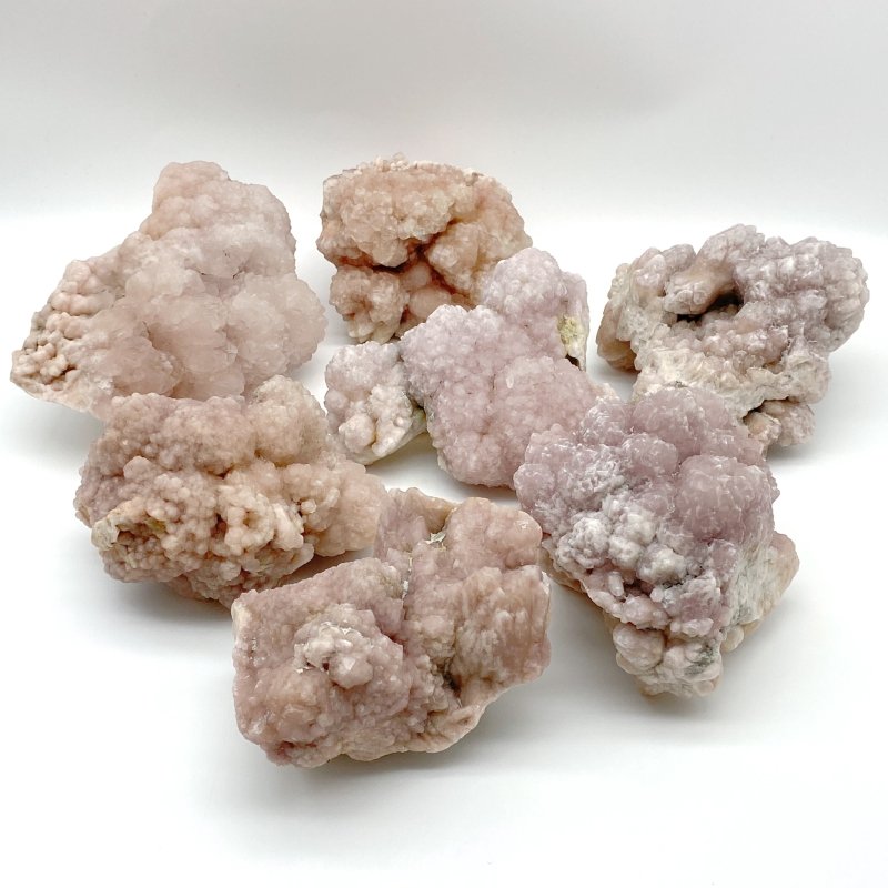 7 Pieces Large Raw Stilbite Specimen -Wholesale Crystals