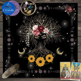 7 Tree of Life Tarot Tablecloth - Wholesale Crystals