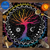 7 Tree of Life Tarot Tablecloth - Wholesale Crystals