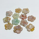 Sakura Flower Agate Flower Carving Wholesale