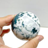 17 Pieces Beautiful Moss Agate Spheres