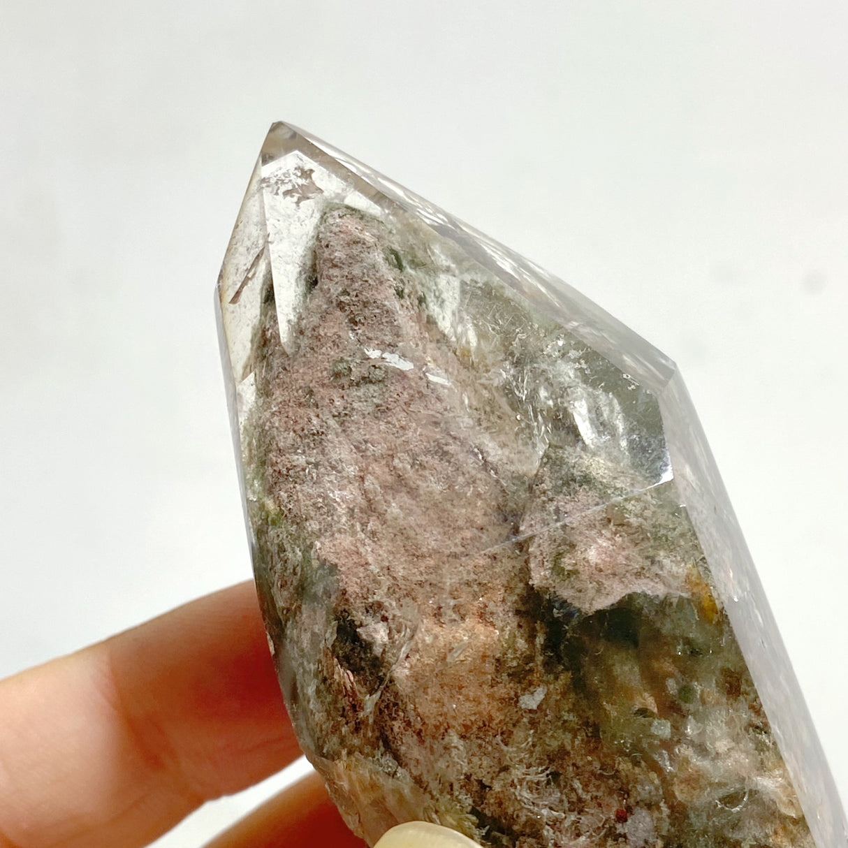 Unique Garden Quartz Tower Raw Bottom Home Decor