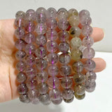 7 Pieces 10mm Auralite 23 Bracelets