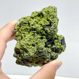 7 Pieces 2.13kg Beautiful Green Tourmaline Specimen For Collection