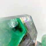 8 Pieces Beautiful Fluorite Free Form With Rainbow - Wholesale Crystals
