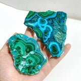 8 Pieces High Quality Beautiful Chrysocolla Mixed Malachite Specimen 9 -Wholesale Crystals