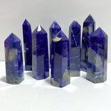 8 Pieces High Quality Sodalite Tower Points - Wholesale Crystals