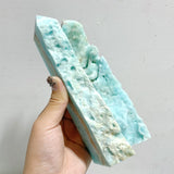 8 Pieces Large Hemimorphite Four-Sided Point Raw Side -Wholesale Crystals