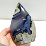 8 Pieces Large Volcano Agate Arrow Head Home Decor (UV - Reactive) - Wholesale Crystals