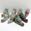 8 Pieces Ocean Jasper Dragon Head Closeout -Wholesale Crystals