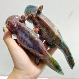 8 Pieces Ocean Jasper Newt Carving -Wholesale Crystals
