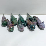 8 Pieces Ocean Jasper Newt Carving -Wholesale Crystals