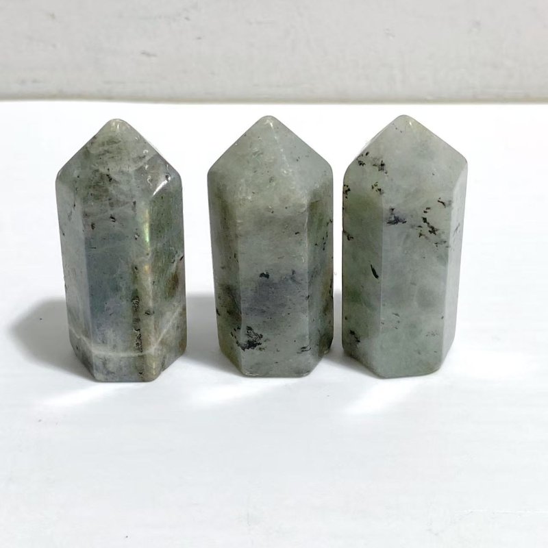 8 Types Mini Crystal Tower Wholesale Howlite Red Jasper Labradorite - Wholesale Crystals