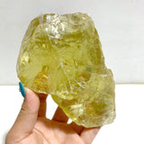 2 Pieces Large Citrine Raw Stone Specimen With Beautiful Rainbow #9