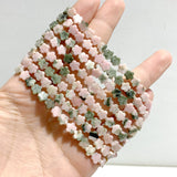 22 Types Flower Shape Bracelets Wholesale Green Aventurine Amazonite Moss Agate