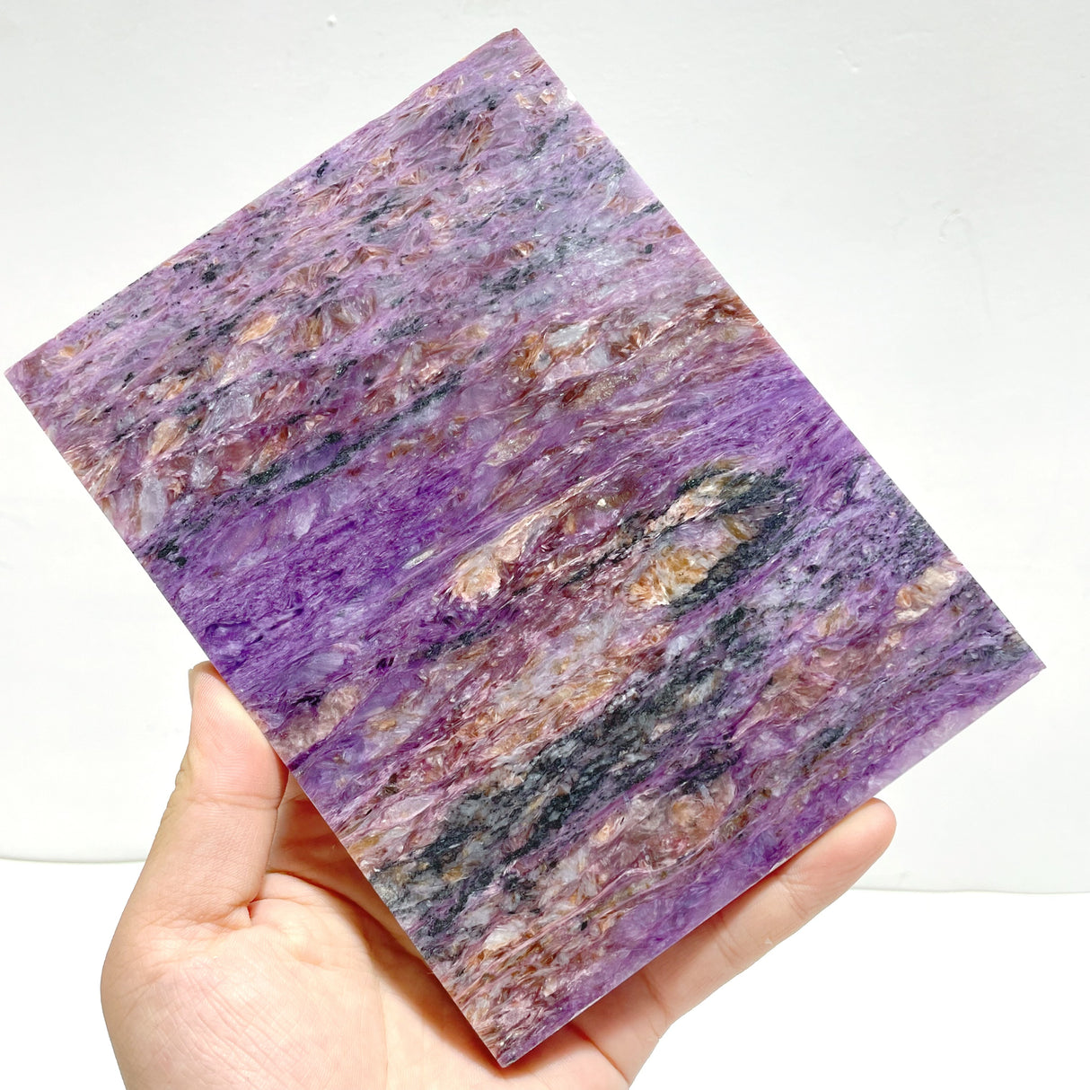 3 Pieces Beautiful High Quality Charoite Slab