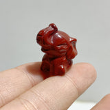 Mookaite Lapis Lazuli Mini Elephant Carving Wholesale