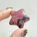 3CM Rhodonite Star Carving Wholesale