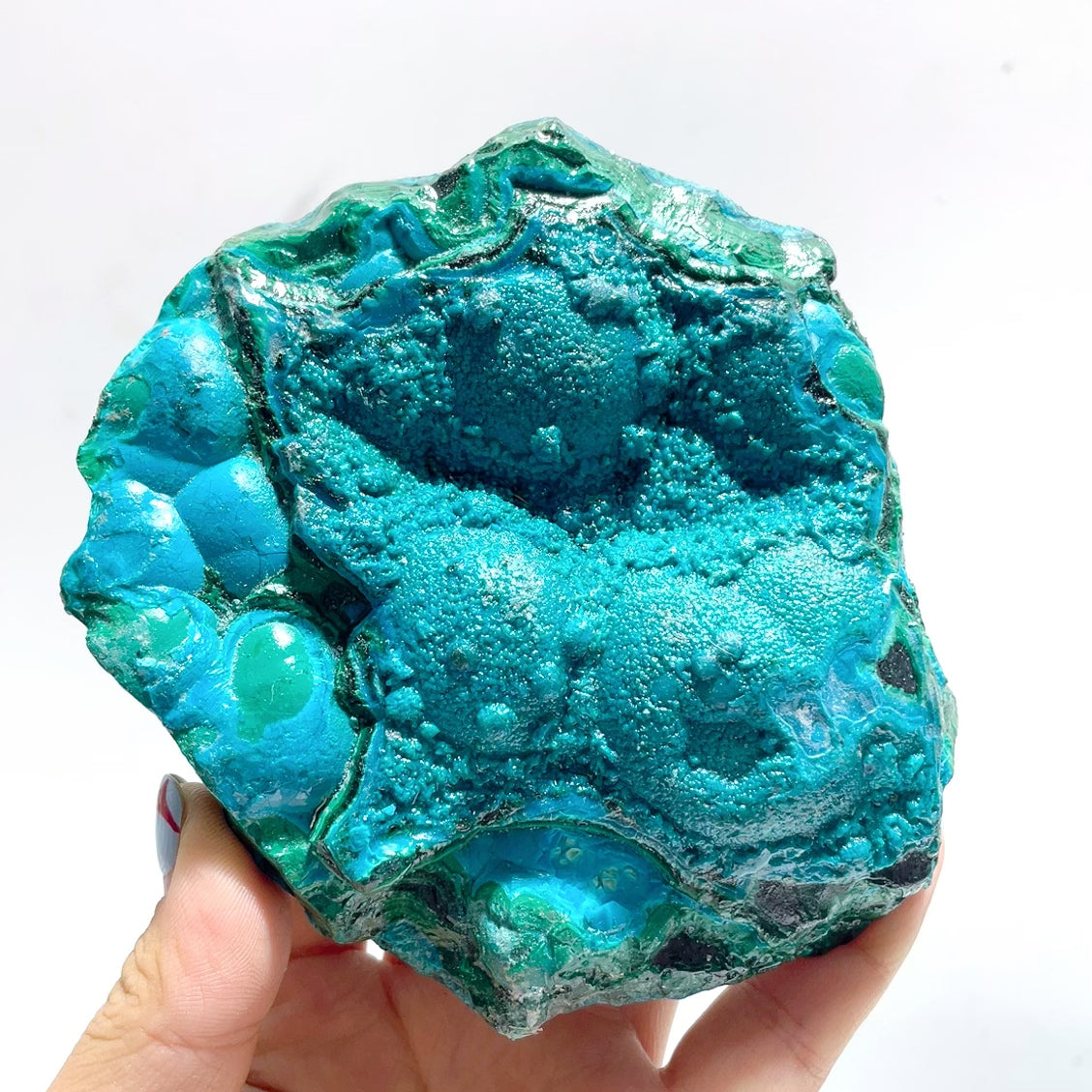 7 Pieces Beautiful Chrysocolla Mixed Malachite Specimen