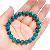 13 Pieces 8mm Chrysocolla Bracelets
