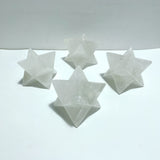 4 Pieces Large Clear Quartz Merkaba