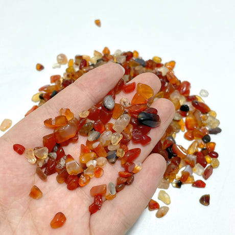 Carnelian Gravel Chips Wholesale
