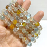 5 Pieces Colorful Topaz Bracelets