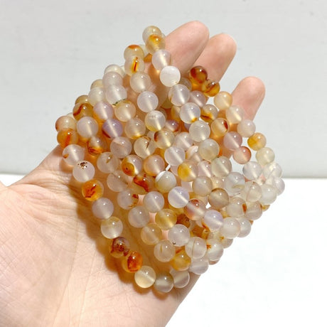 8mm Agate Bracelet Wholesale - Wholesale Crystals