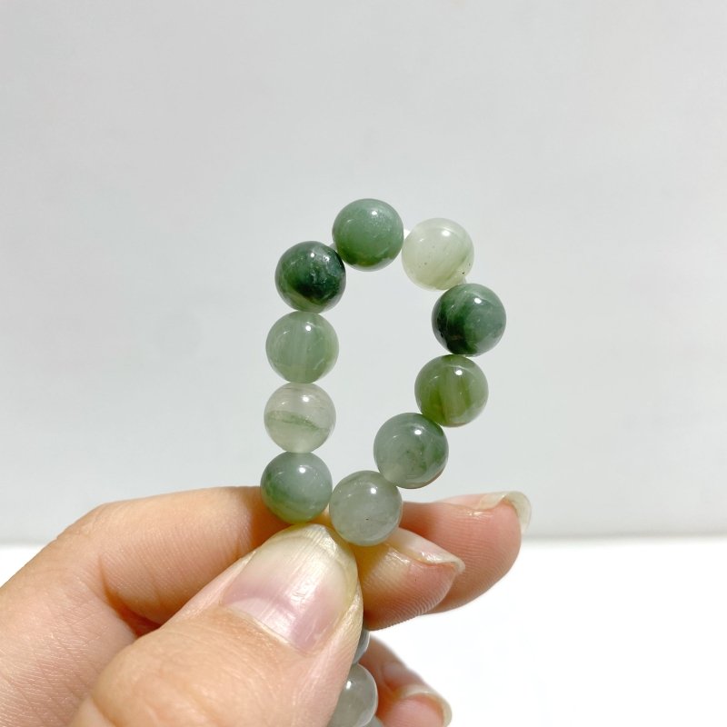 8mm Green Agate Bracelet Wholesale - Wholesale Crystals