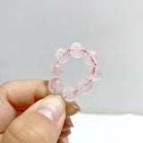 8mm Light Color Rose Quartz Bracelets Wholesale -Wholesale Crystals