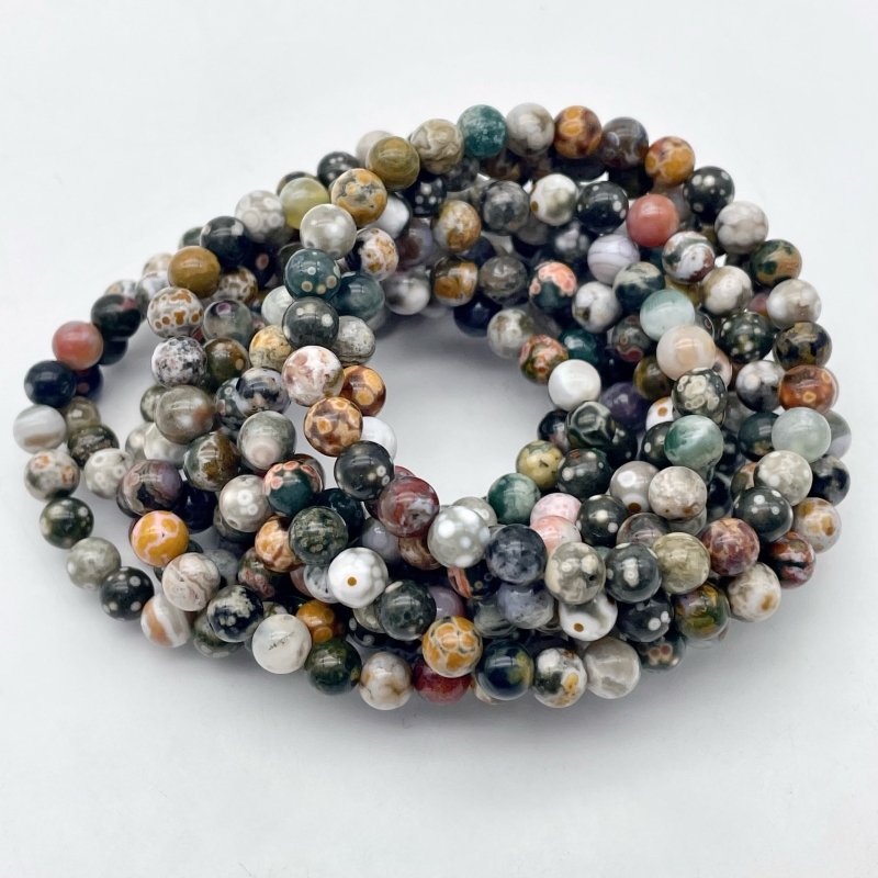 8th Vein Ocean Jasper Bracelet Wholesale - Wholesale Crystals